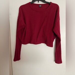 Wild fable crop top sweater size S .